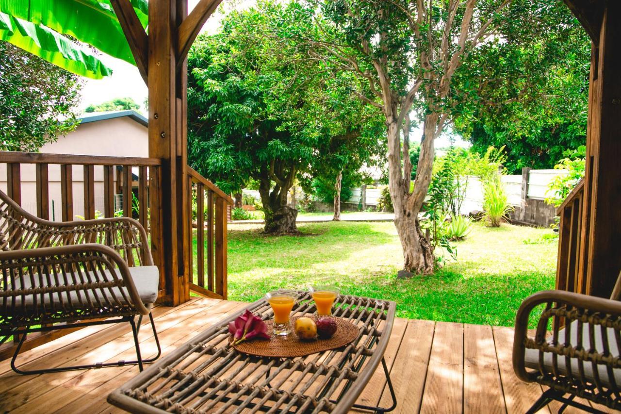 Villa Le Colonial Zen - T4 A 5 Mn Aeroport Sainte-Marie Exteriör bild